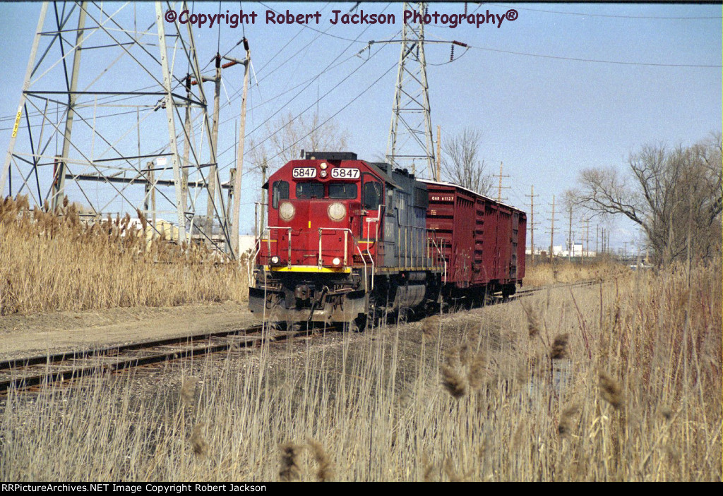 Sequence shot #2--GTW Black River spur!!!!